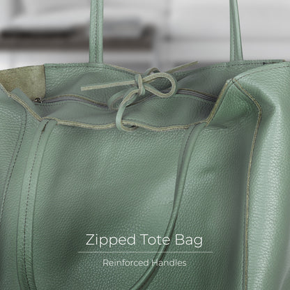 Italian Genuine Calf Leather Tote Bag 201718 TAKEASY