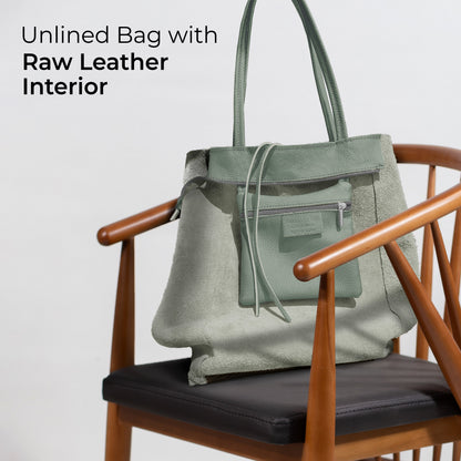 Italian Genuine Calf Leather Tote Bag 201718 TAKEASY