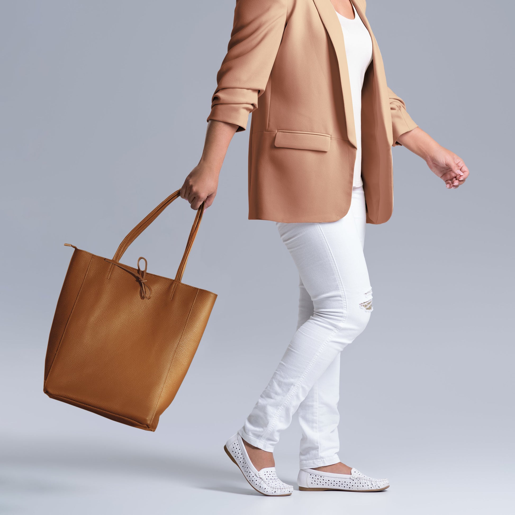 Italian Genuine Calf Leather Tote Bag 201718 TAKEASY