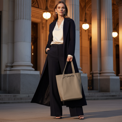 Italian Genuine Calf Leather Tote Bag 201718 TAKEASY