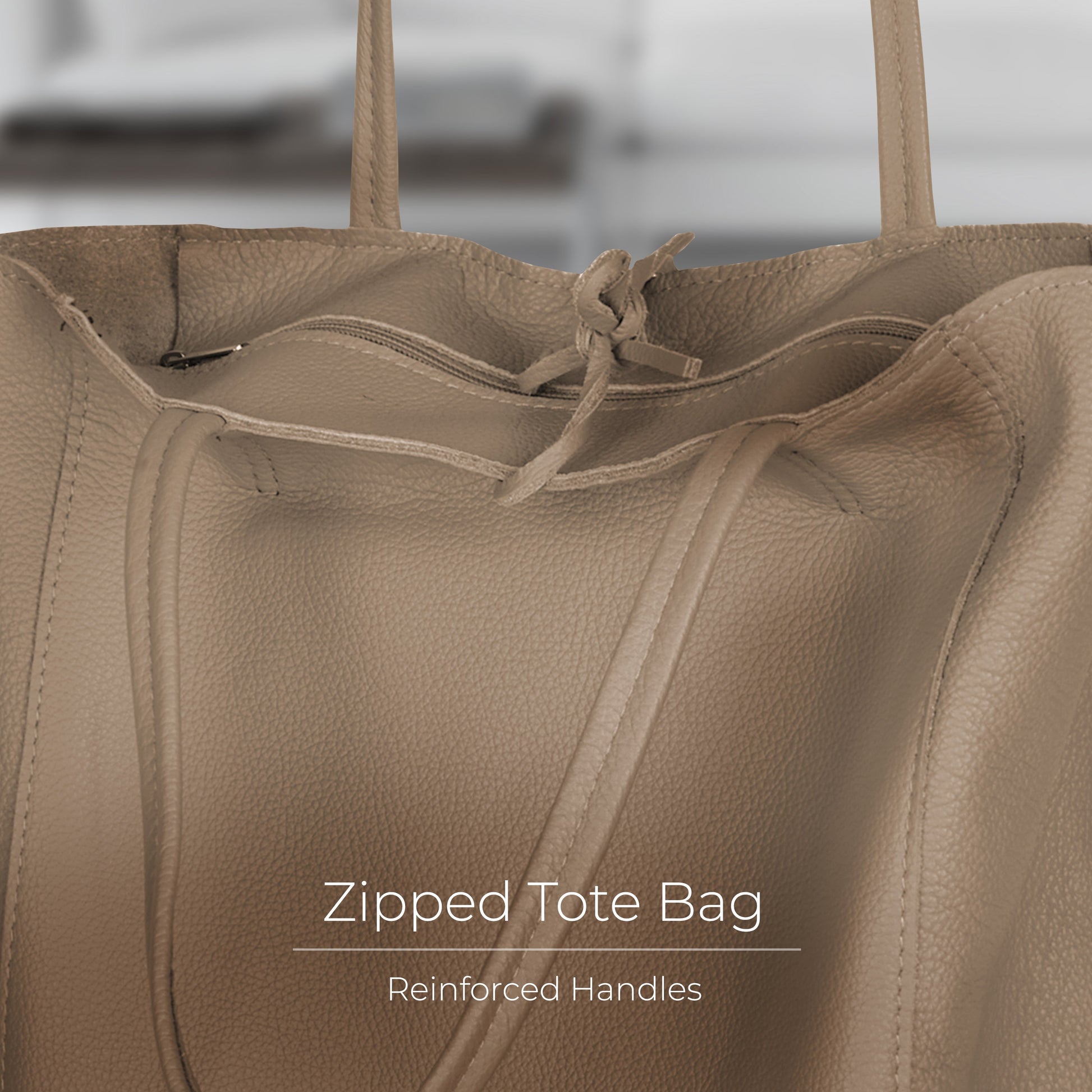 Italian Genuine Calf Leather Tote Bag 201718 TAKEASY