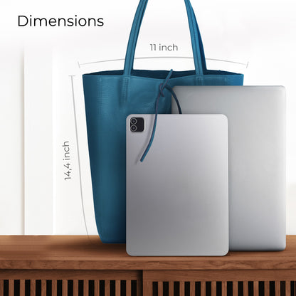 Italian Genuine Calf Leather Tote Bag 201718 TAKEASY