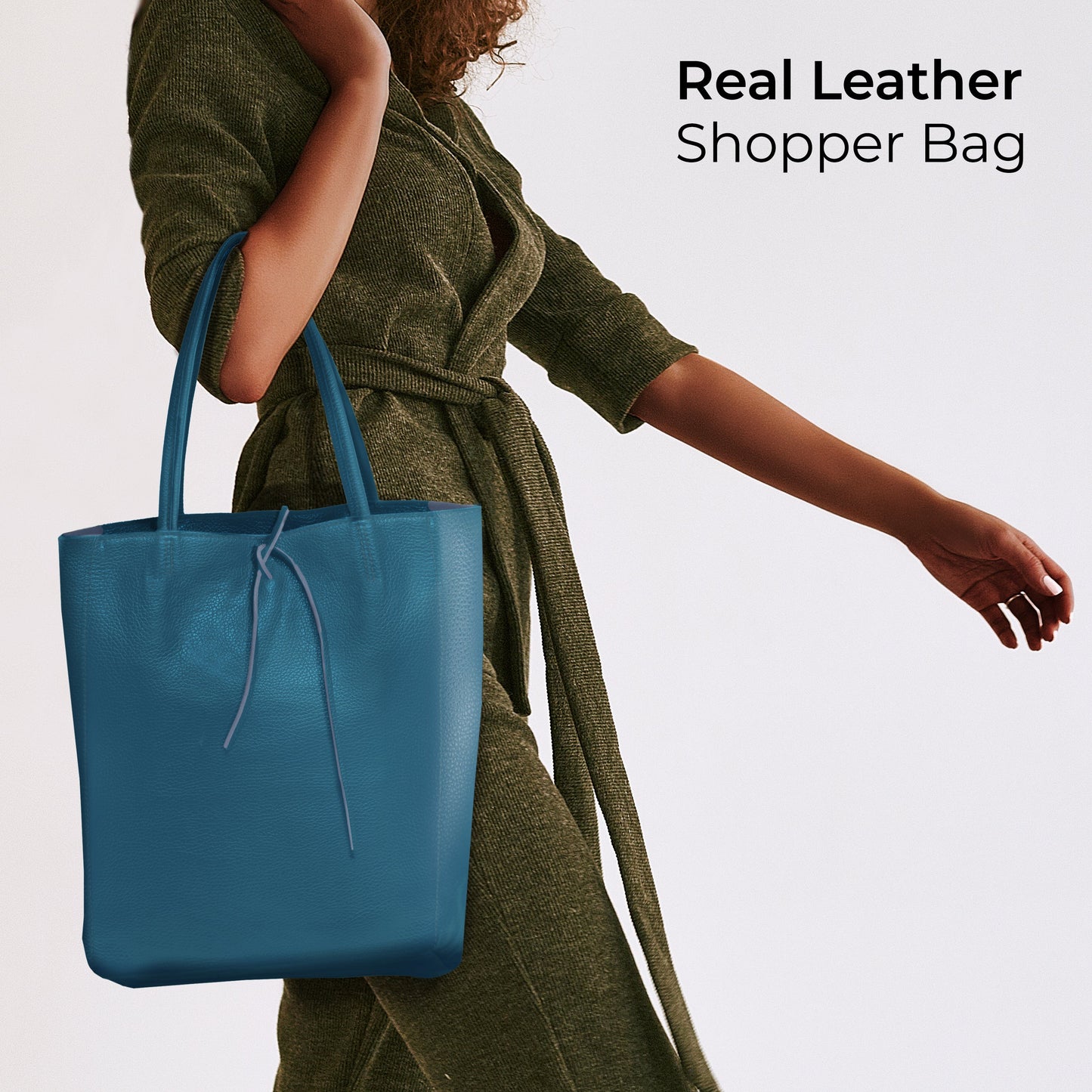 Italian Genuine Calf Leather Tote Bag 201718 TAKEASY