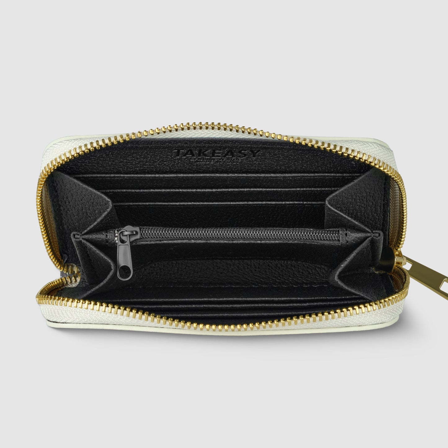 Italian Genuine Calf Leather Wallet 650988 TAKEASY