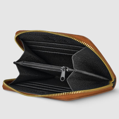 Italian Genuine Calf Leather Wallet 650988 TAKEASY