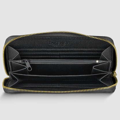 Italian Genuine Calf Leather Wallet 651088 TAKEASY