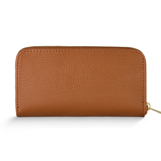 Italian Genuine Calf Leather Wallet 651088 TAKEASY