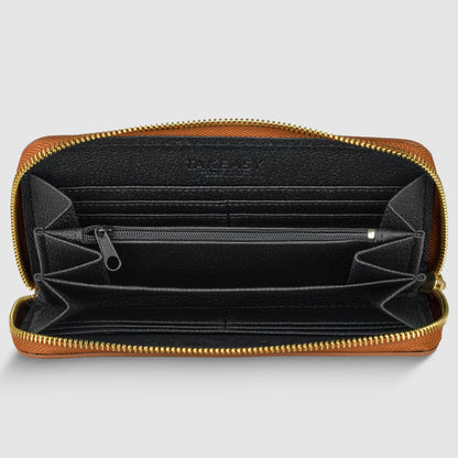 Italian Genuine Calf Leather Wallet 651088 TAKEASY