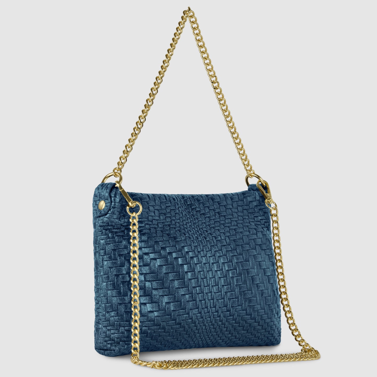 Italian Genuine Grid Suede Crossbody Bag 101315 TAKEASY