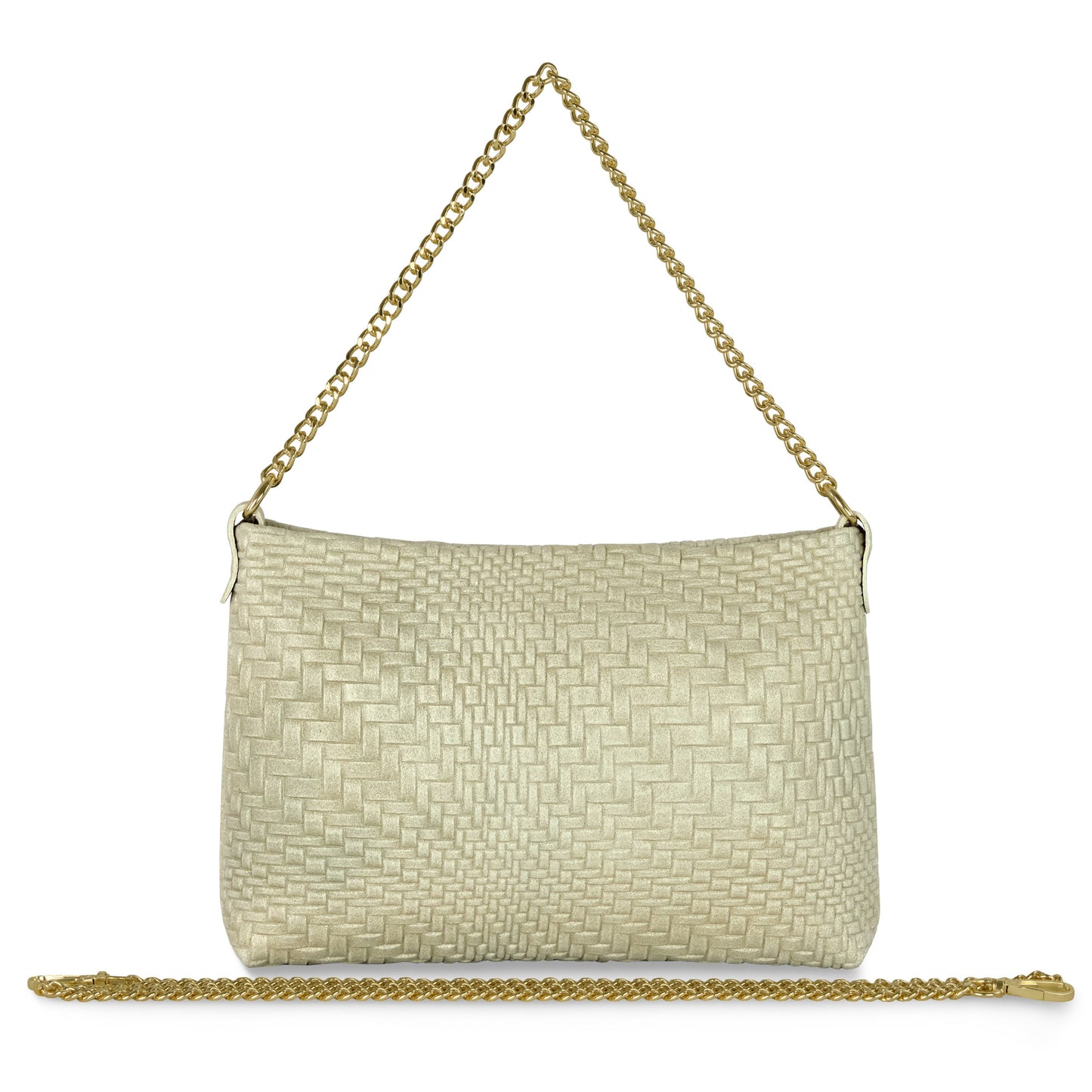 Italian Genuine Grid Suede Crossbody Bag 101315 TAKEASY