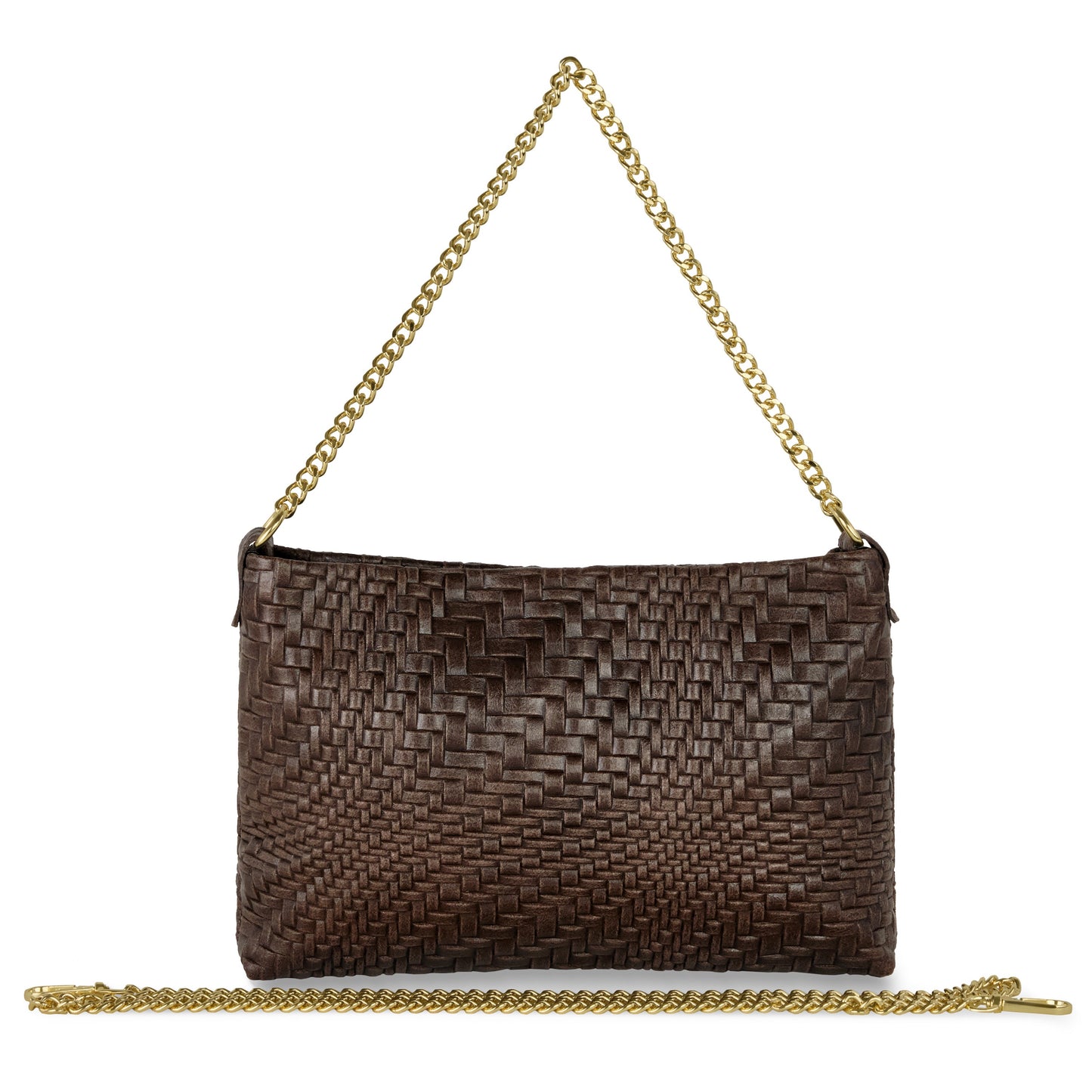 Italian Genuine Grid Suede Crossbody Bag 101315 TAKEASY
