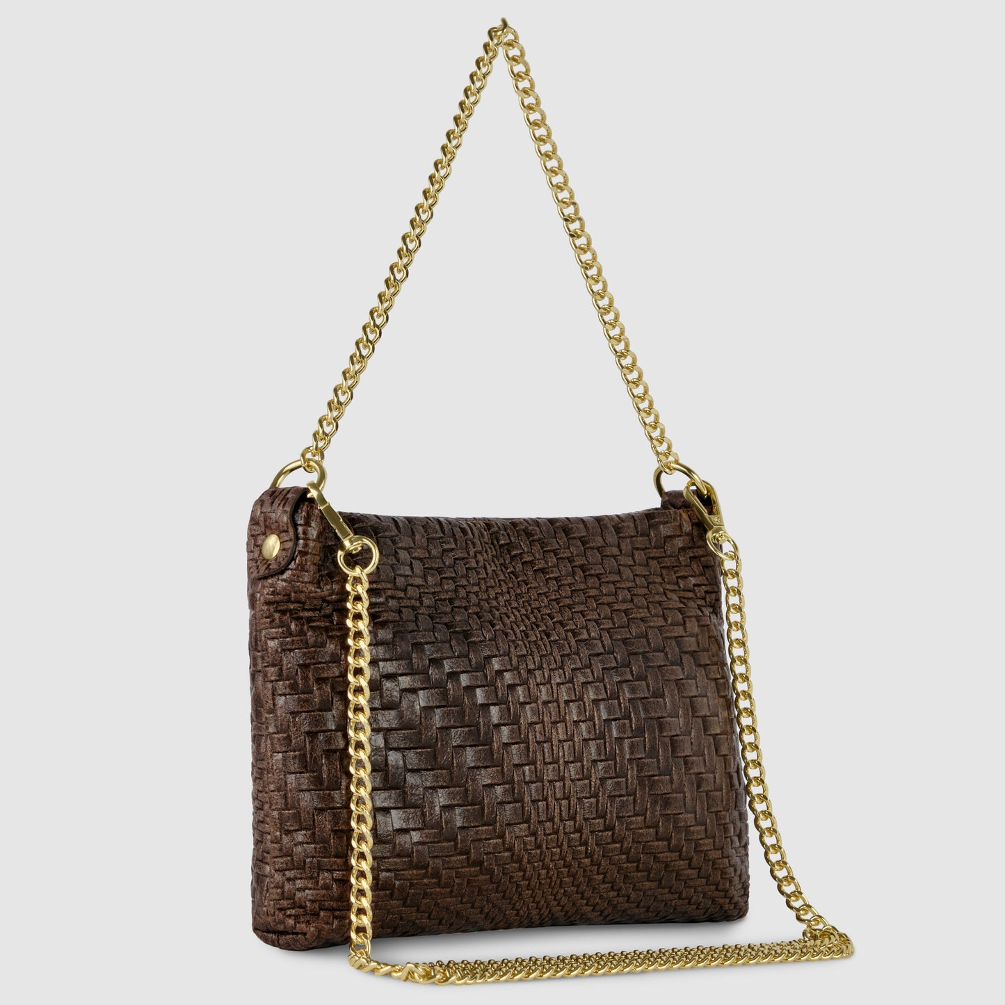 Italian Genuine Grid Suede Crossbody Bag 101315 TAKEASY