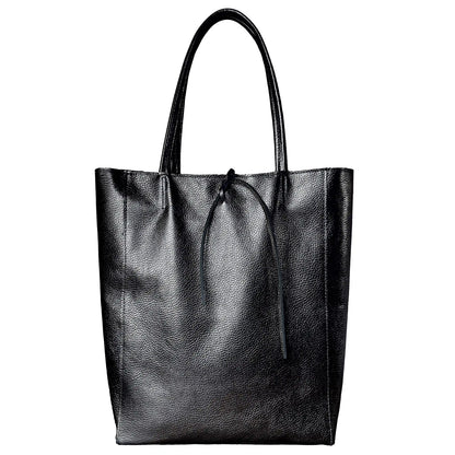 Italian Genuine Metallic Calf Leather Tote Bag 201718 TAKEASY