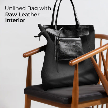 Italian Genuine Metallic Calf Leather Tote Bag 201718 TAKEASY