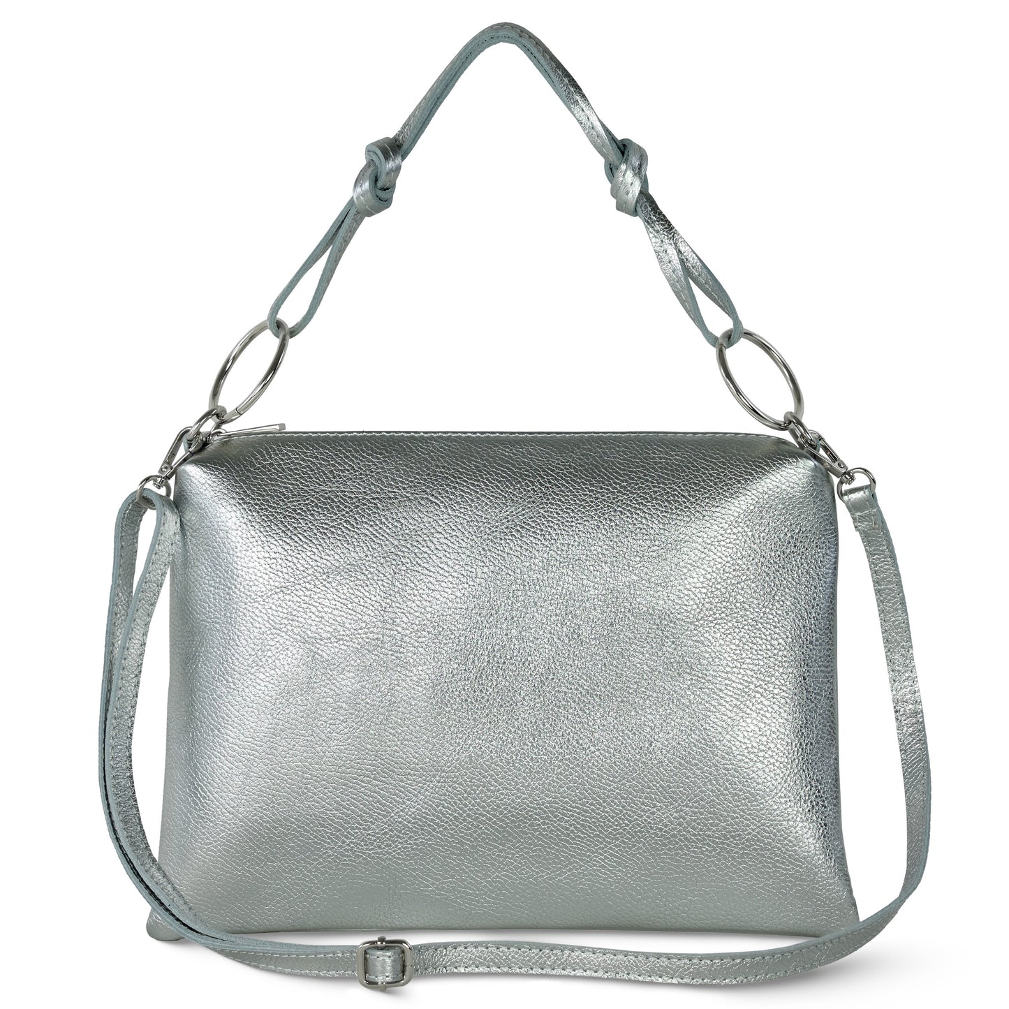 Italian Genuine Metallic Calf Leather Shoulder Bag 171551 TAKEASY