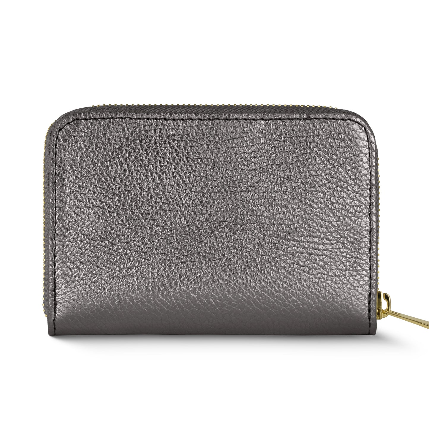 Italian Genuine Metallic Calf Leather Wallet 650988 TAKEASY