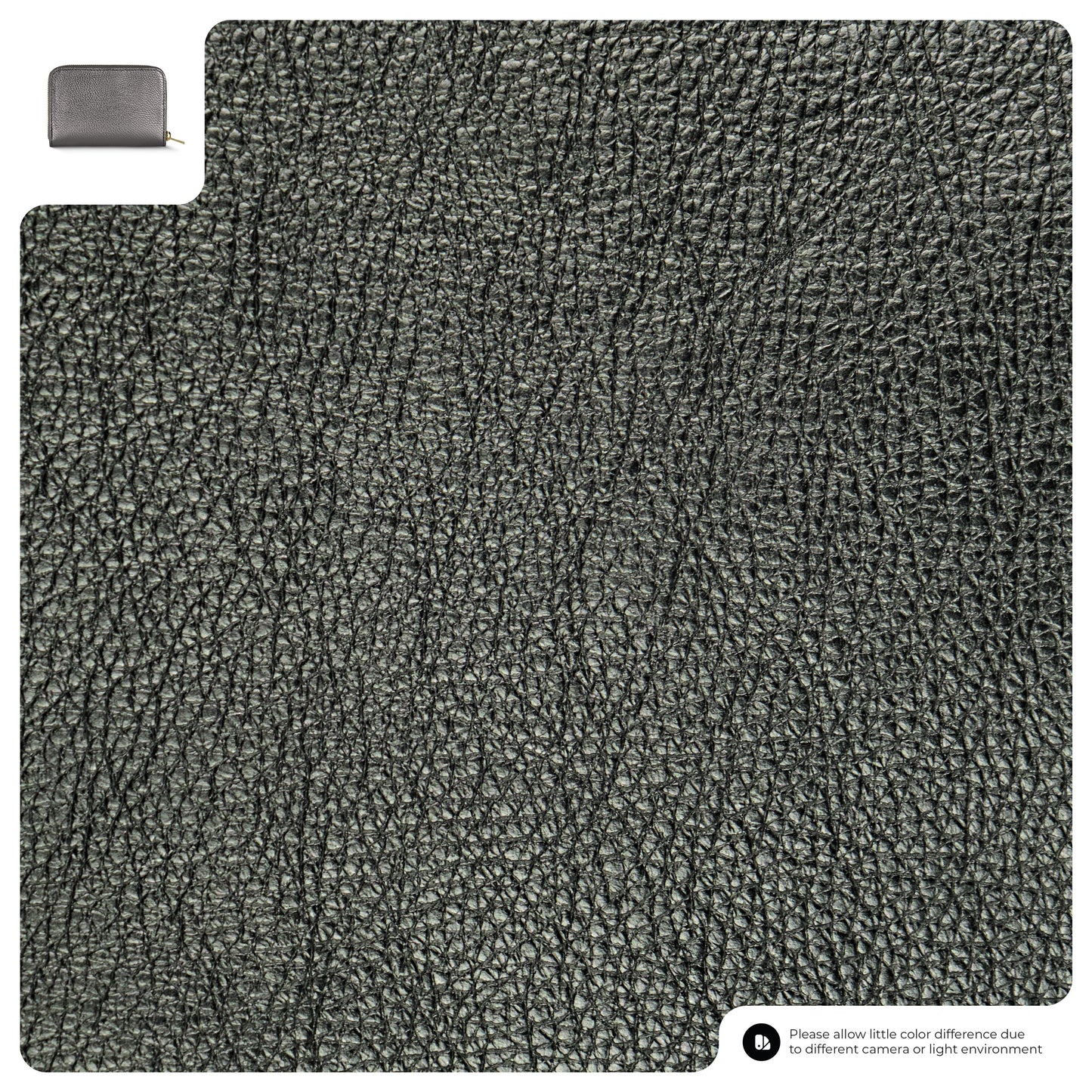 Italian Genuine Metallic Calf Leather Wallet 650988 TAKEASY