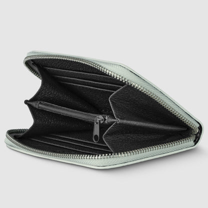 Italian Genuine Metallic Calf Leather Wallet 650988 TAKEASY