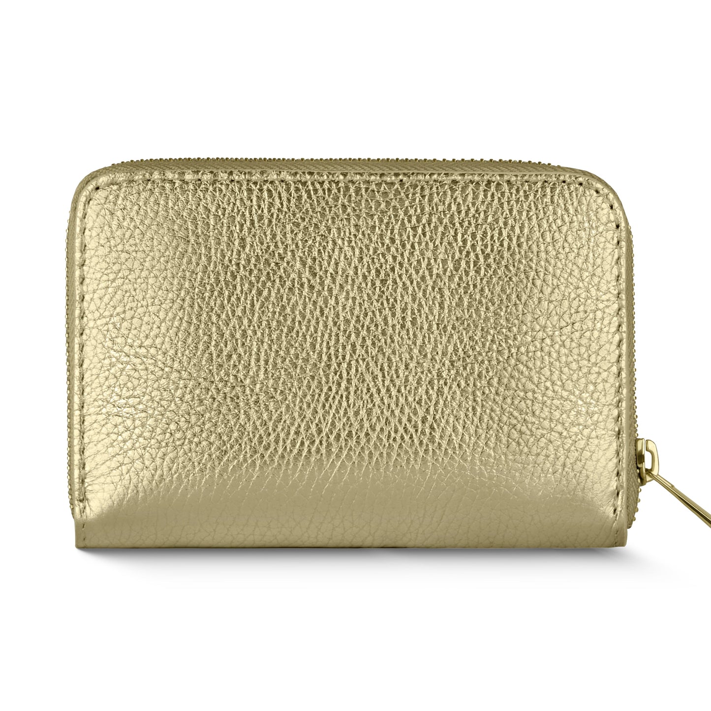 Italian Genuine Metallic Calf Leather Wallet 650988 TAKEASY