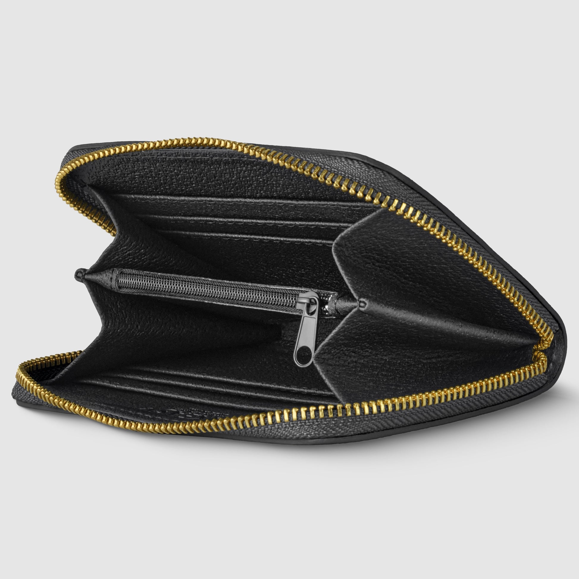 Italian Genuine Metallic Calf Leather Wallet 650988 TAKEASY