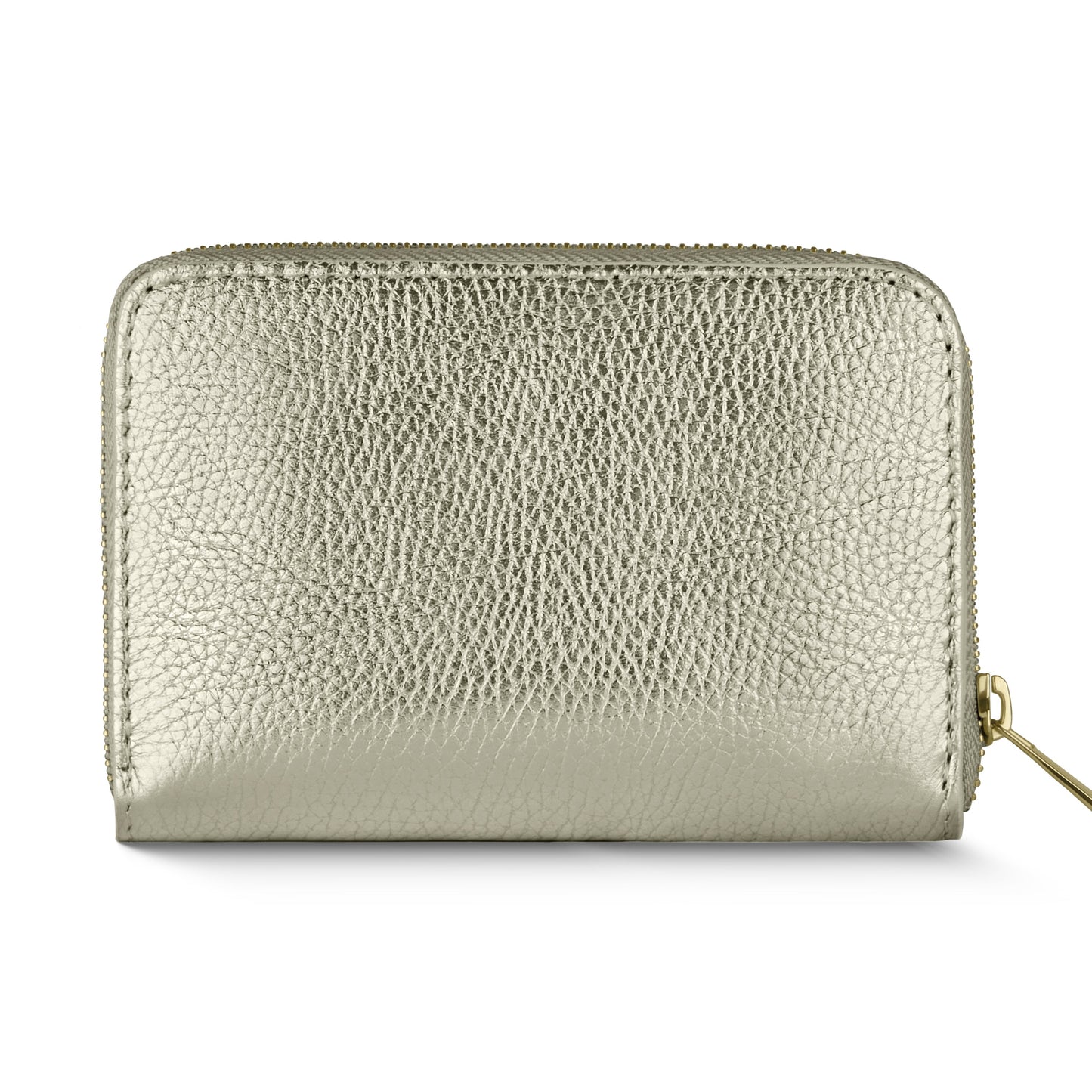 Italian Genuine Metallic Calf Leather Wallet 650988 TAKEASY