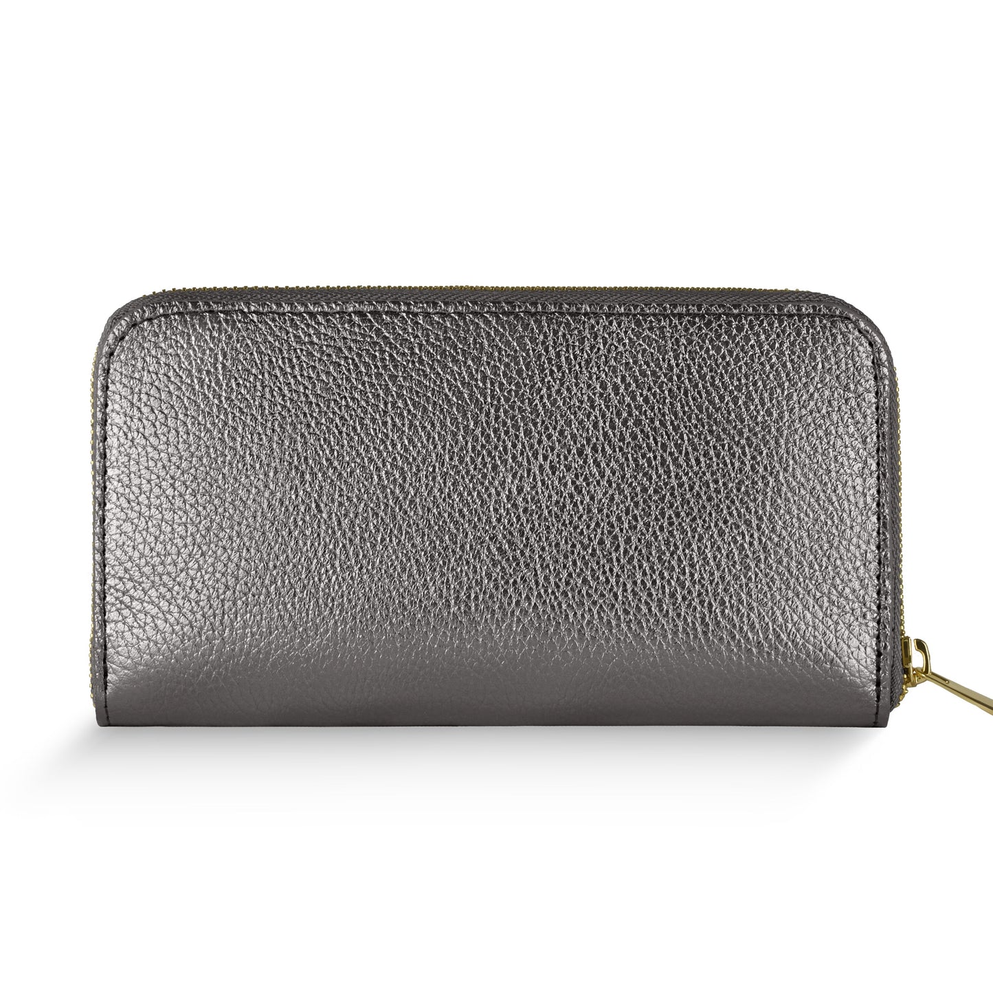 Italian Genuine Metallic Calf Leather Wallet 651088 TAKEASY