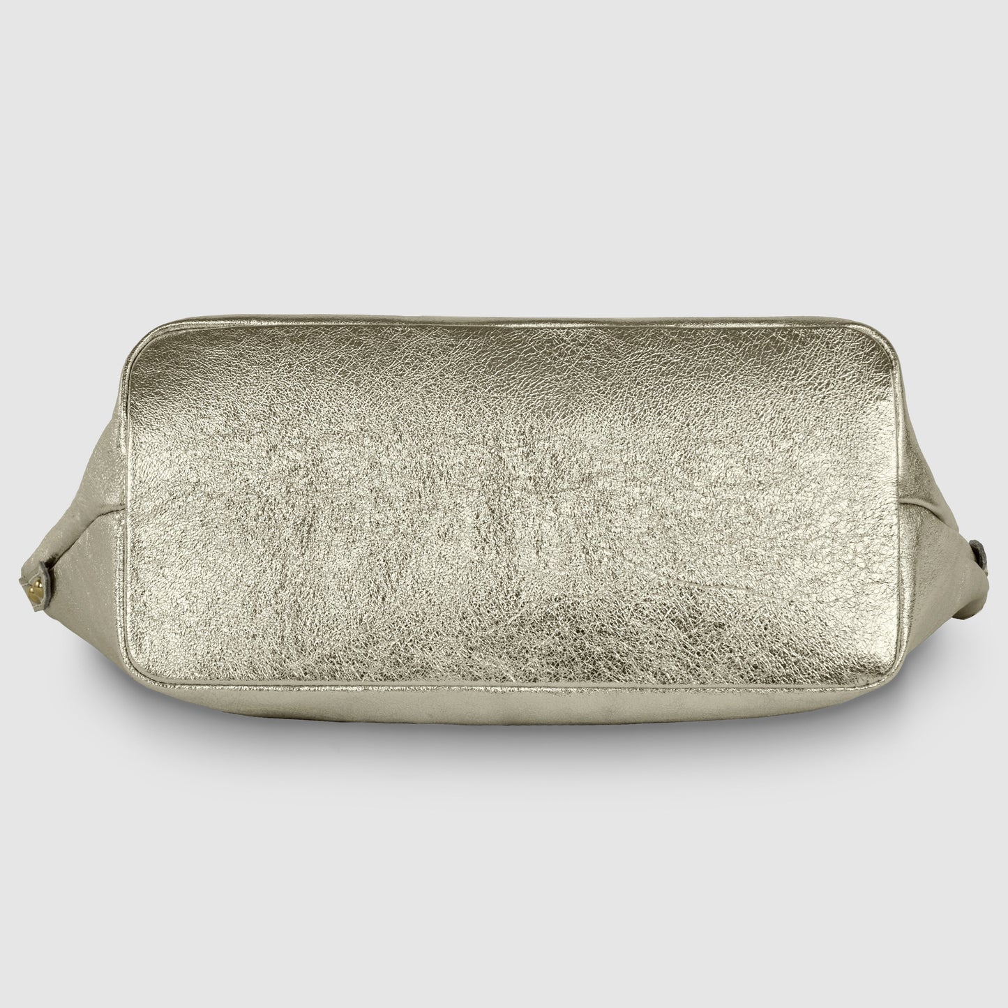 Italian Genuine Metallic Suede Top-Handle Bag 112334 TAKEASY