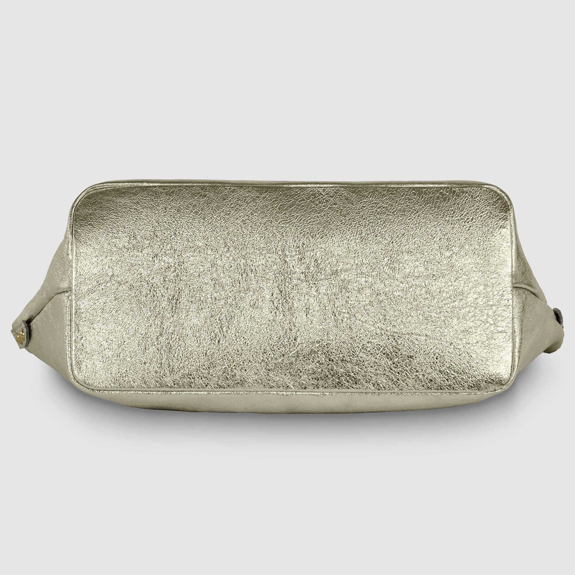 Italian Genuine Metallic Suede Top-Handle Bag 112334 TAKEASY