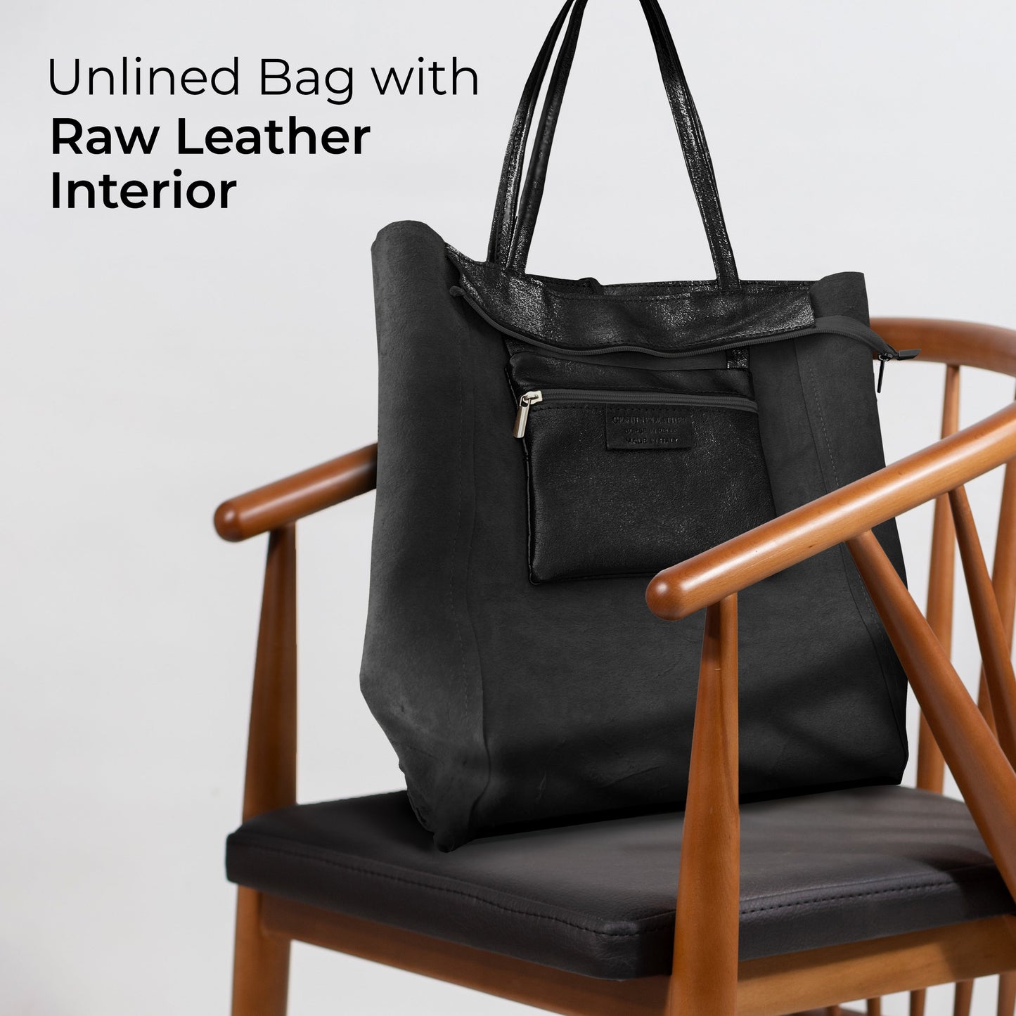 Italian Genuine Metallic Suede Tote Bag 201718 TAKEASY