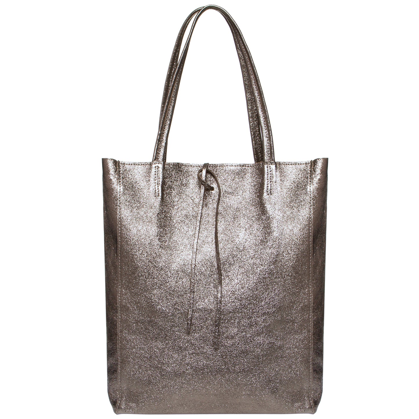 Italian Genuine Metallic Suede Tote Bag 201718 TAKEASY