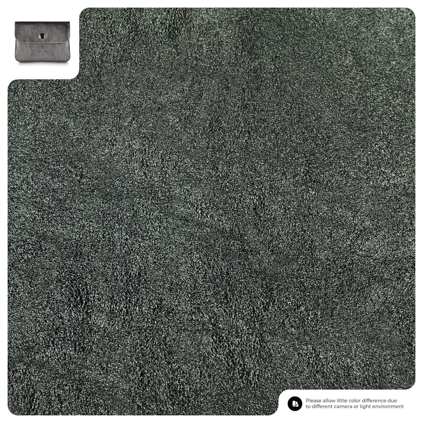 Italian Genuine Metallic Suede Wallet 000350 TAKEASY