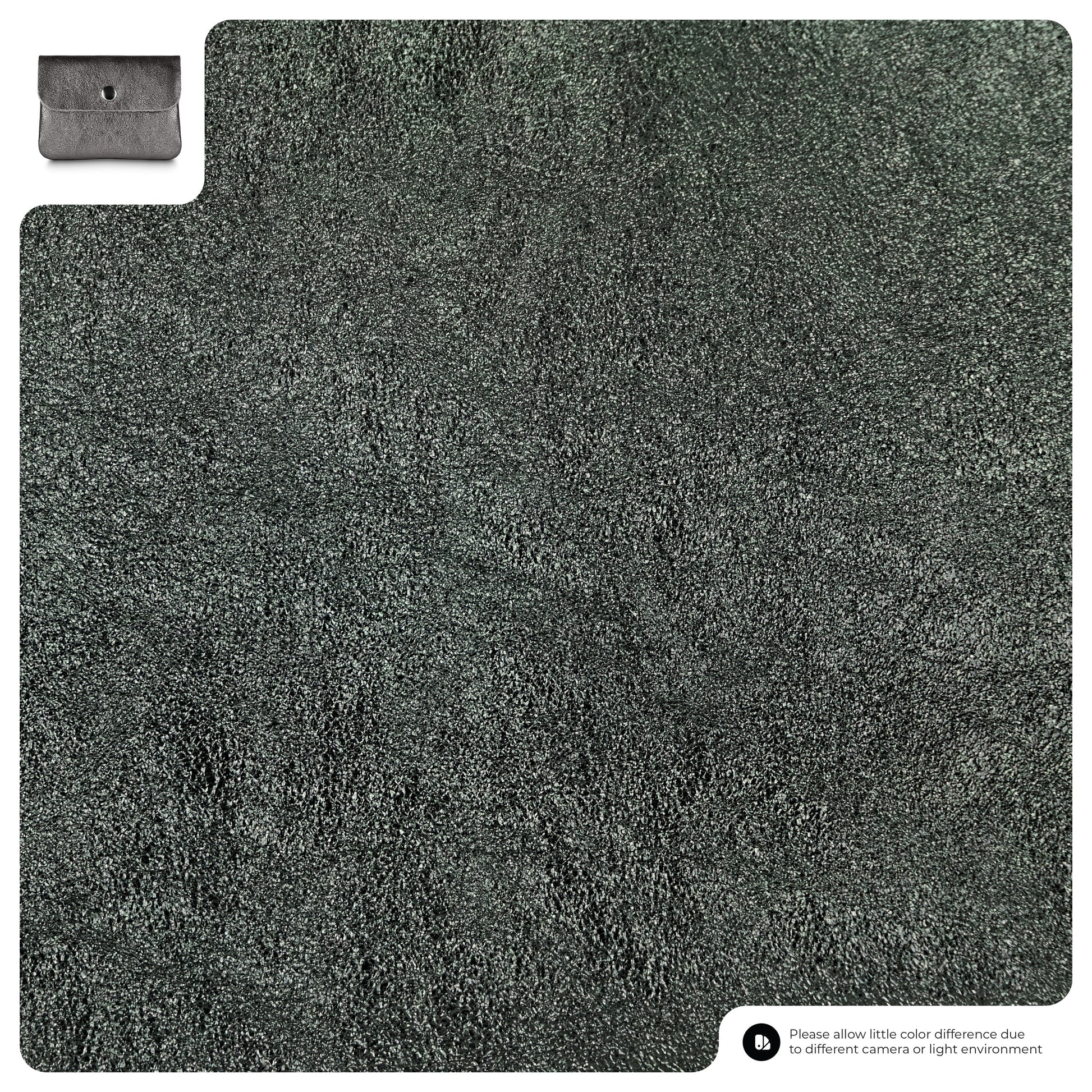Italian Genuine Metallic Suede Wallet 000350 TAKEASY
