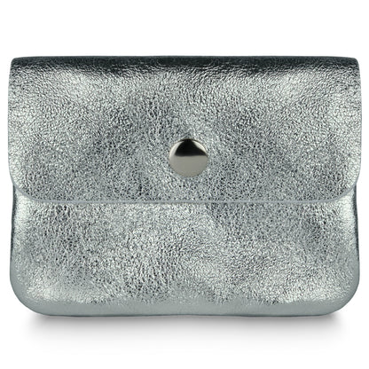 Italian Genuine Metallic Suede Wallet 000350 TAKEASY