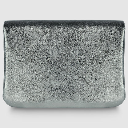 Italian Genuine Metallic Suede Wallet 000350 TAKEASY