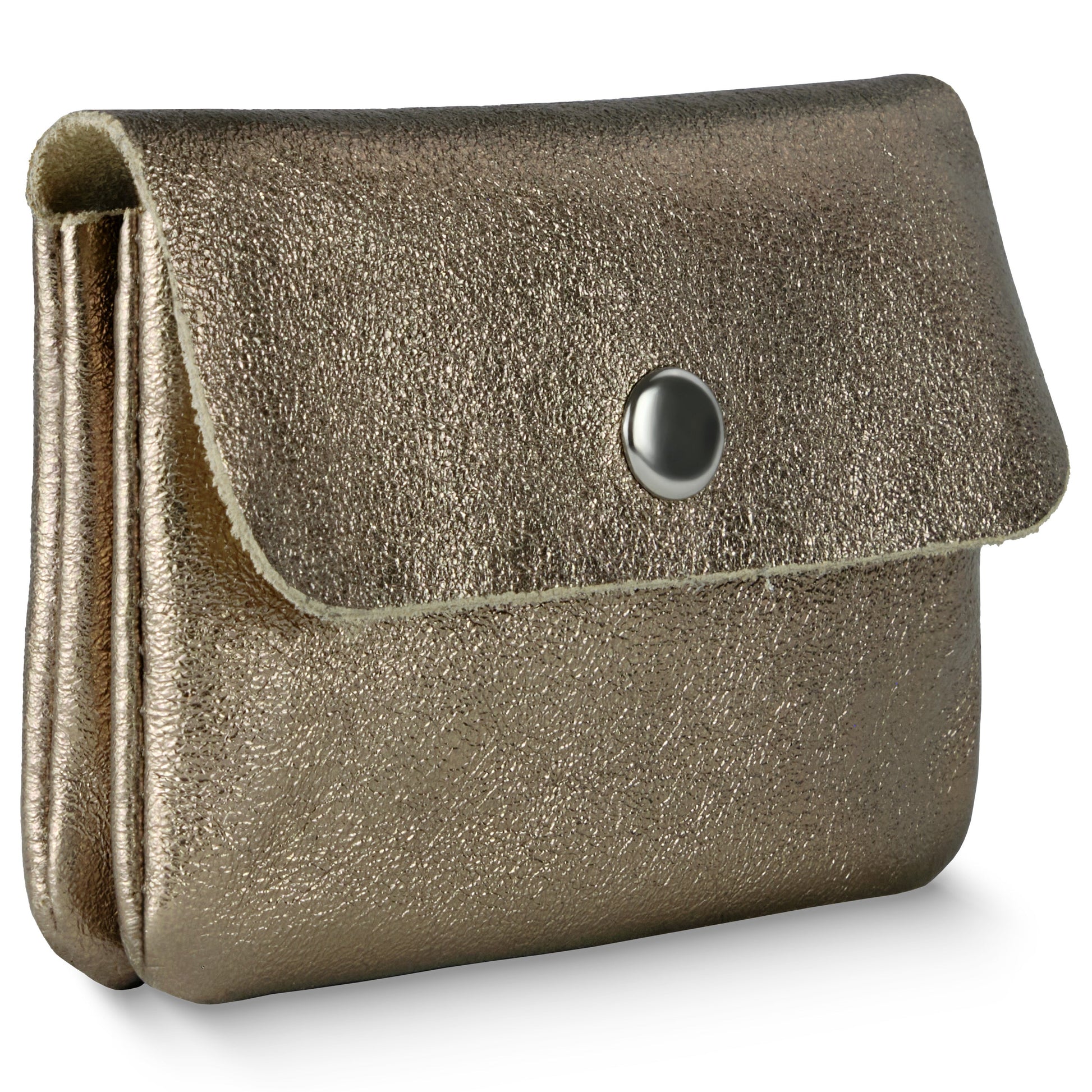 Italian Genuine Metallic Suede Wallet 000350 TAKEASY