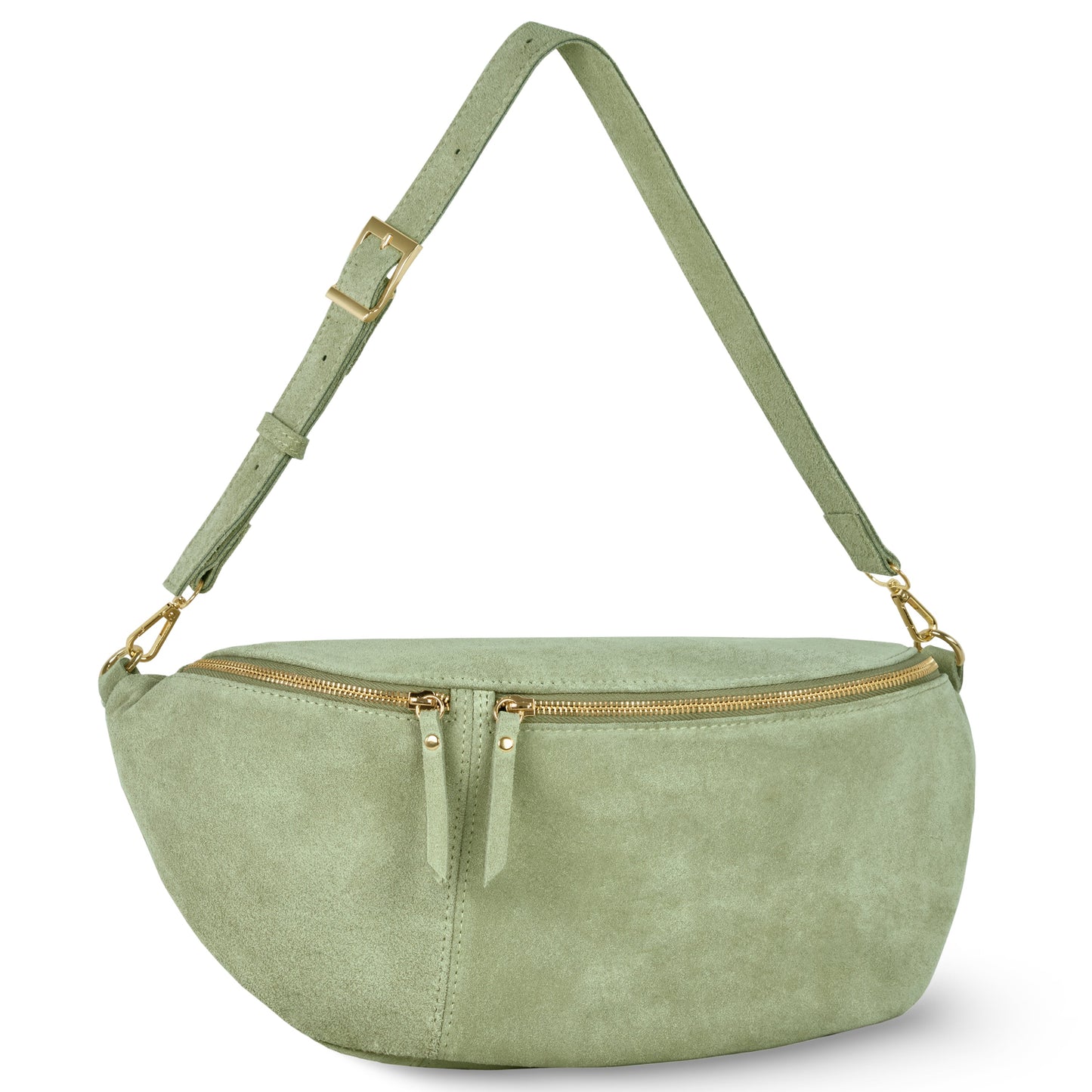 Italian Genuine Suede Crossbody Bag 211955 TAKEASY
