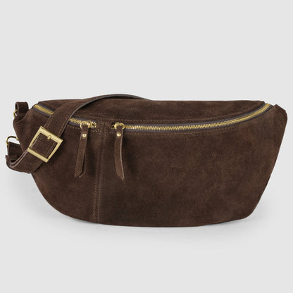 Italian Genuine Suede Crossbody Bag 211955 TAKEASY