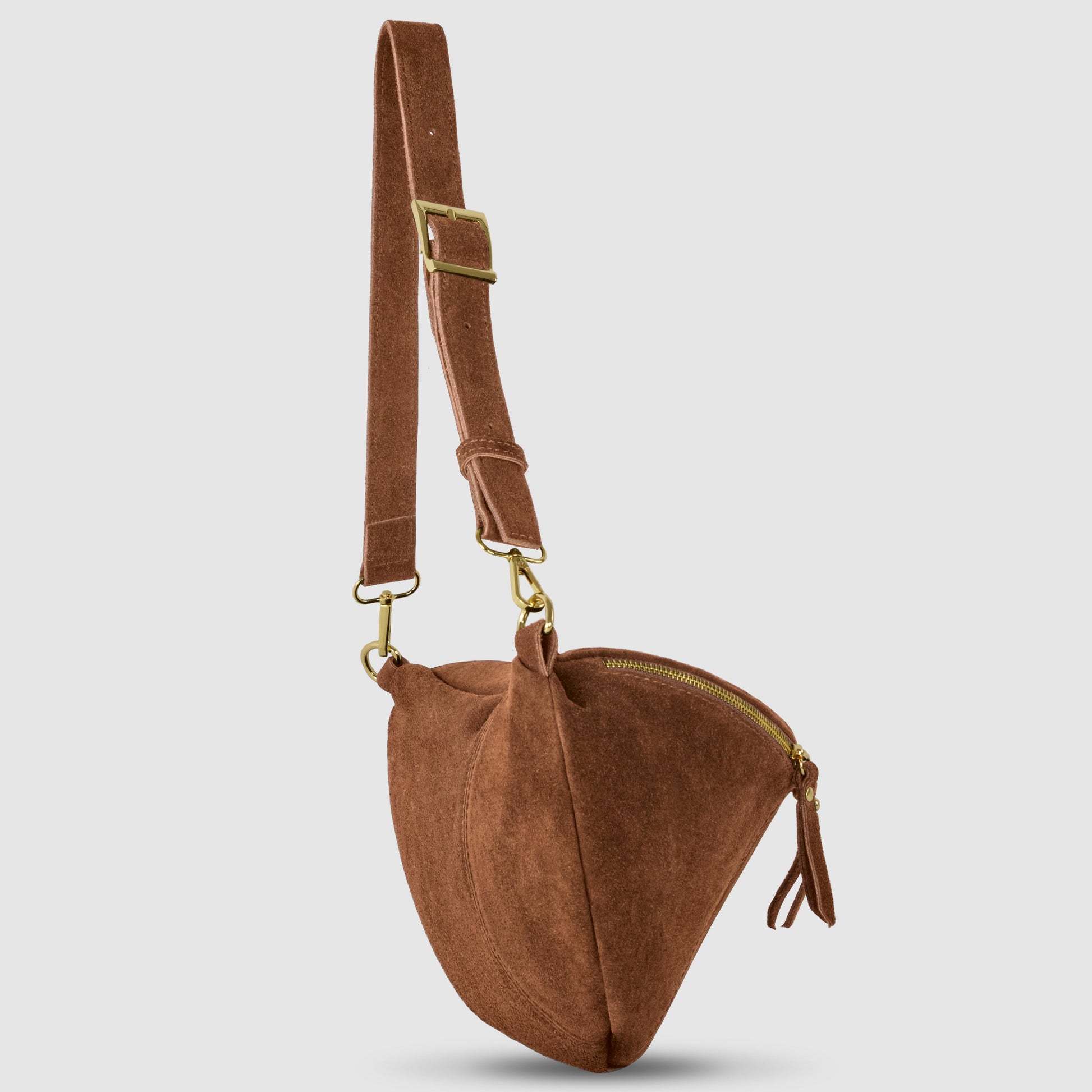 Italian Genuine Suede Crossbody Bag 211955 TAKEASY
