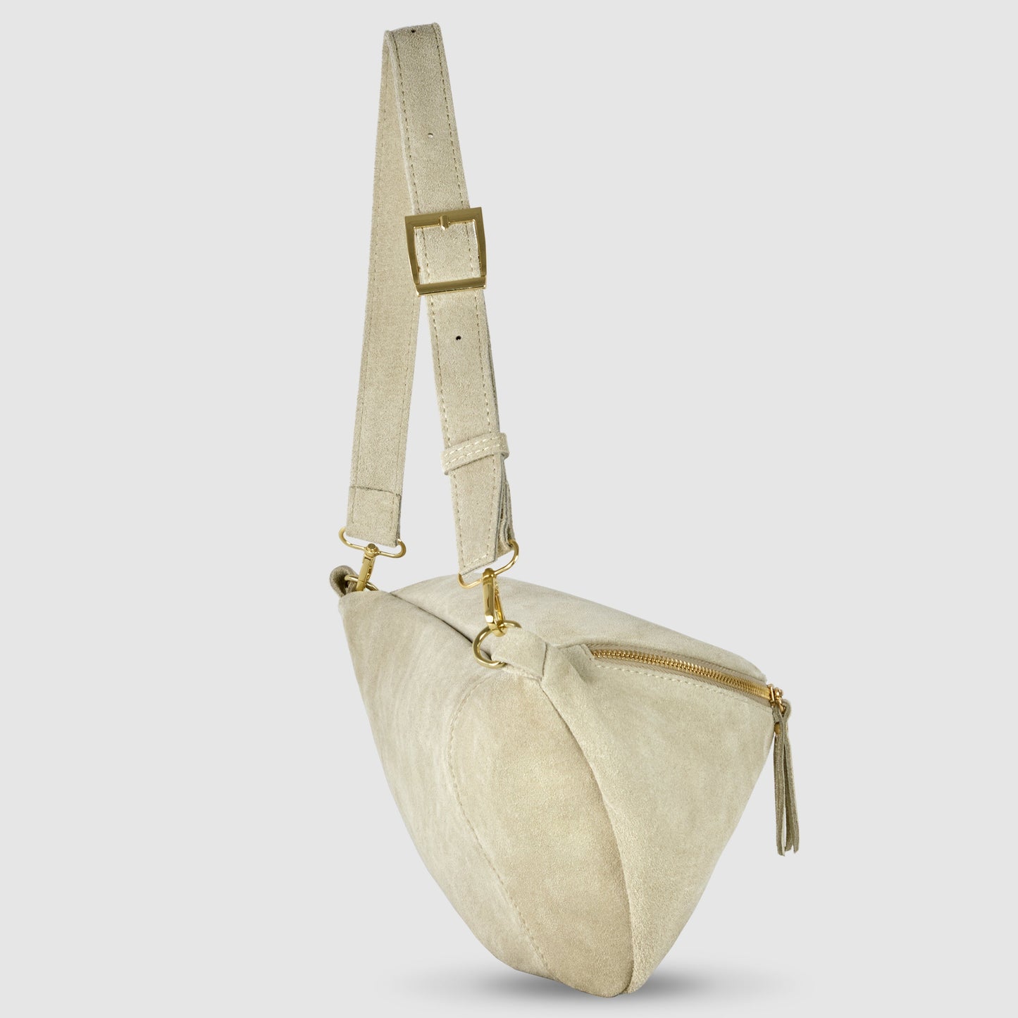 Italian Genuine Suede Crossbody Bag 211955 TAKEASY