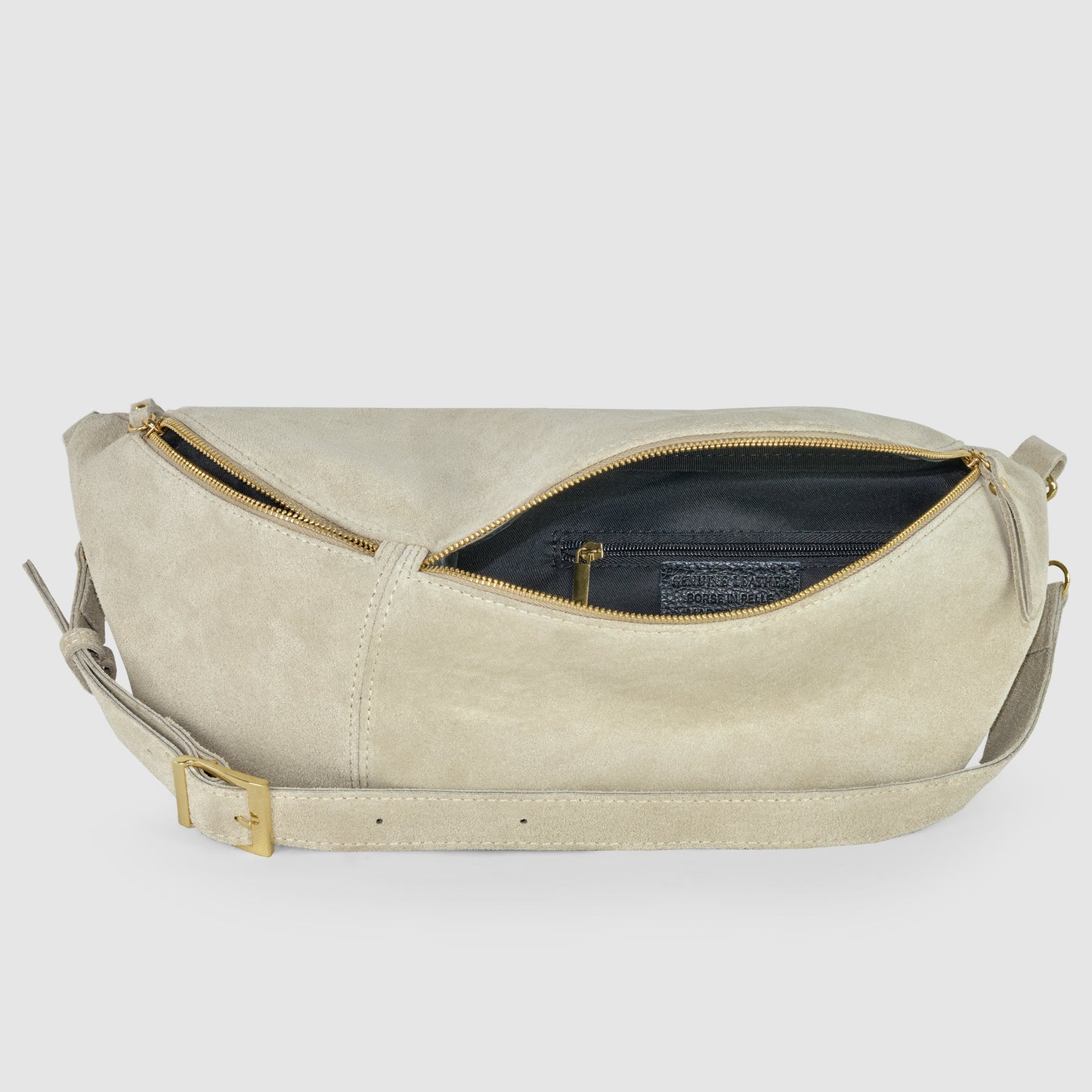Italian Genuine Suede Crossbody Bag 211955 TAKEASY