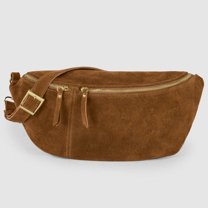 Italian Genuine Suede Crossbody Bag 211955 TAKEASY