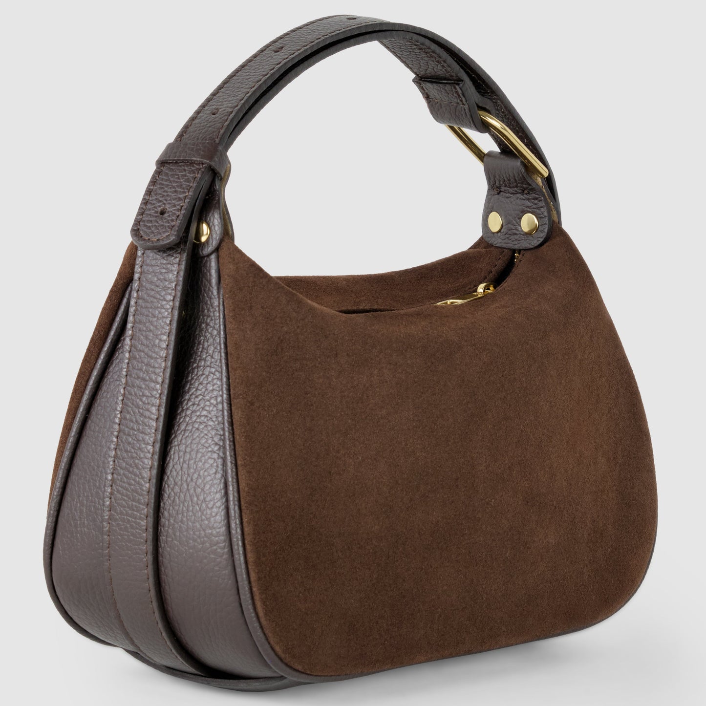 Italian Genuine Suede Crossbody Bag 242265 TAKEASY
