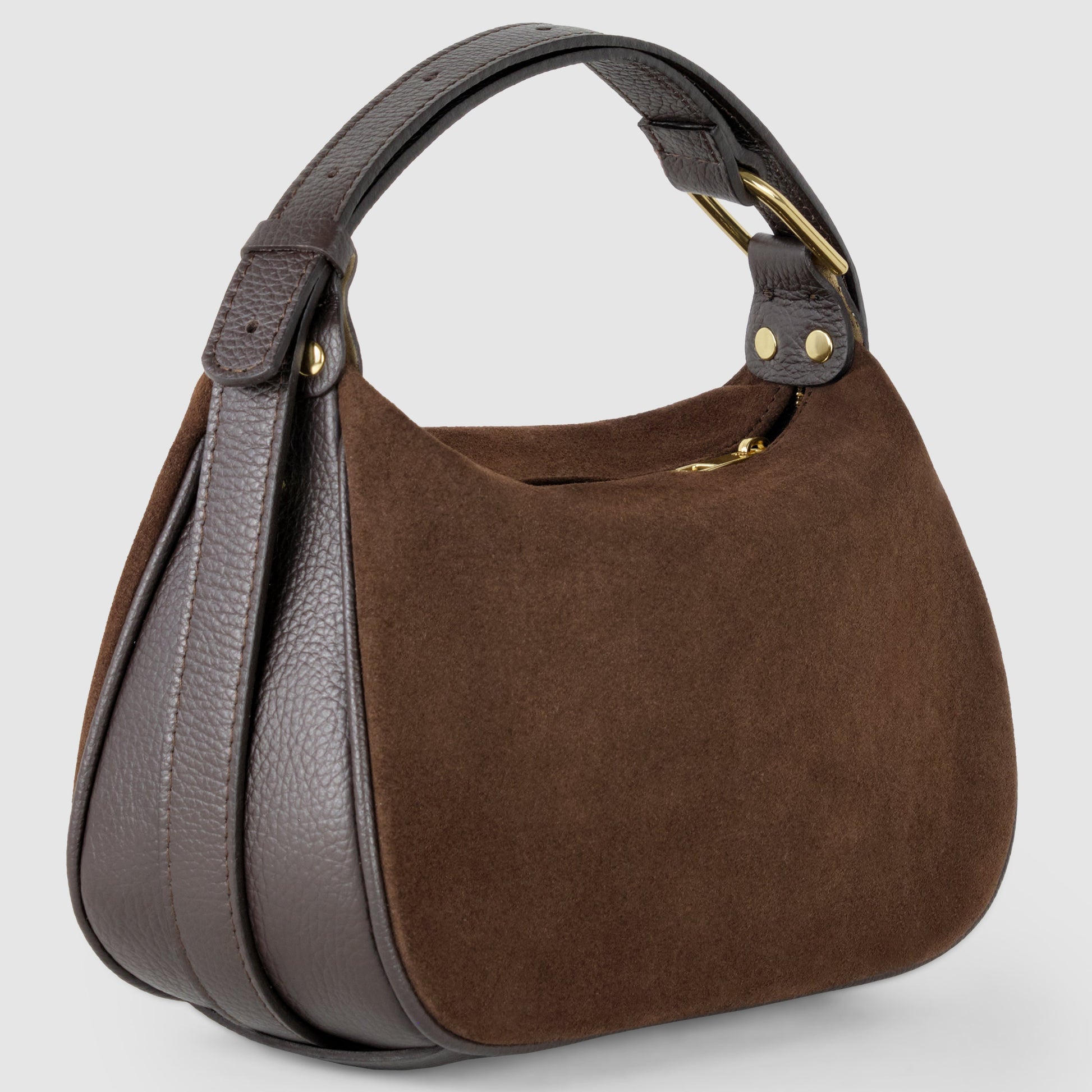 Italian Genuine Suede Crossbody Bag 242265 TAKEASY