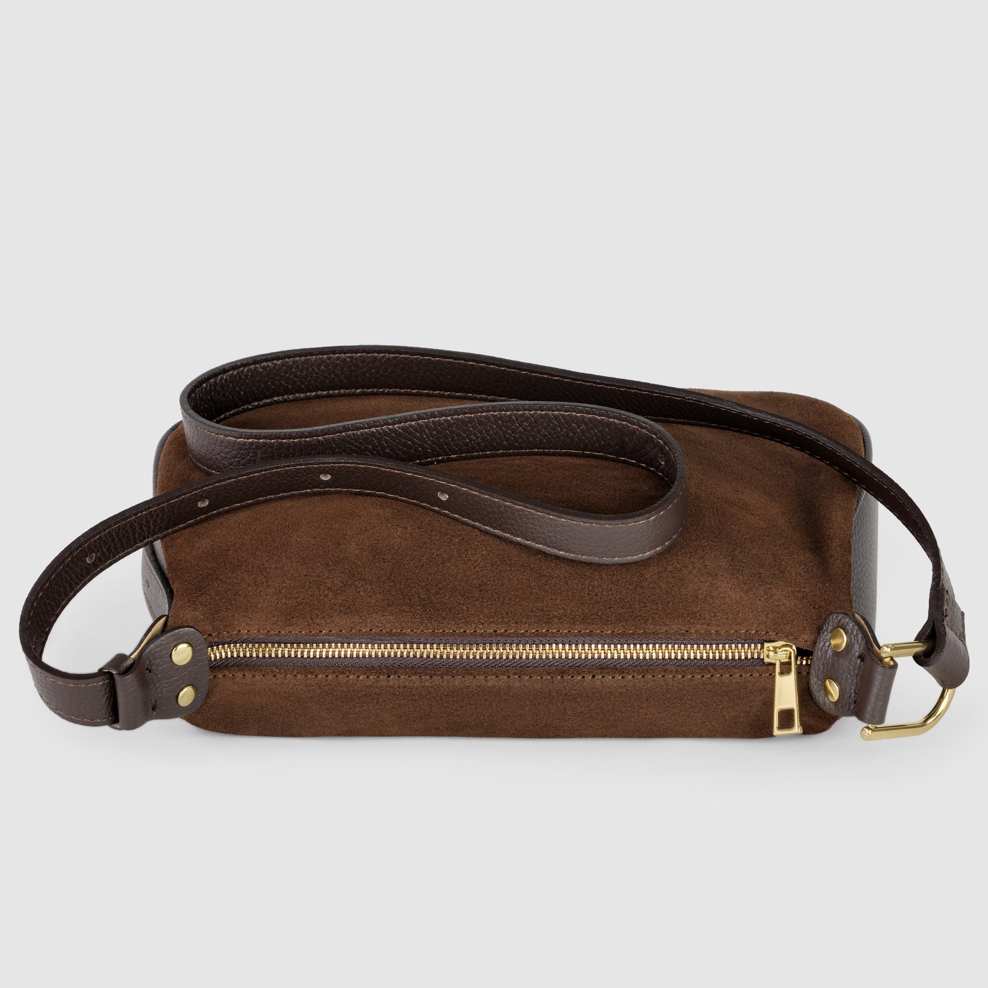 Italian Genuine Suede Crossbody Bag 242265 TAKEASY