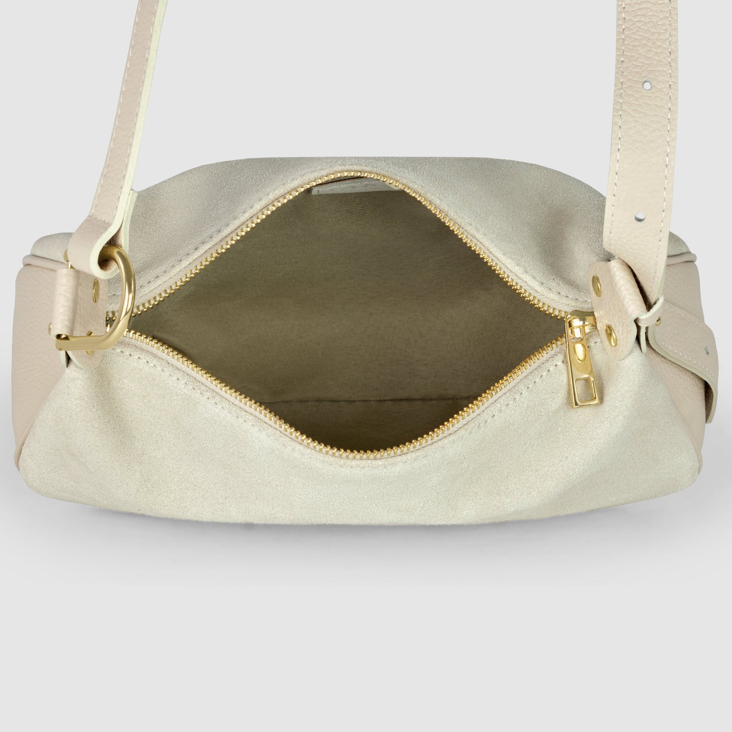 Italian Genuine Suede Crossbody Bag 242265 TAKEASY