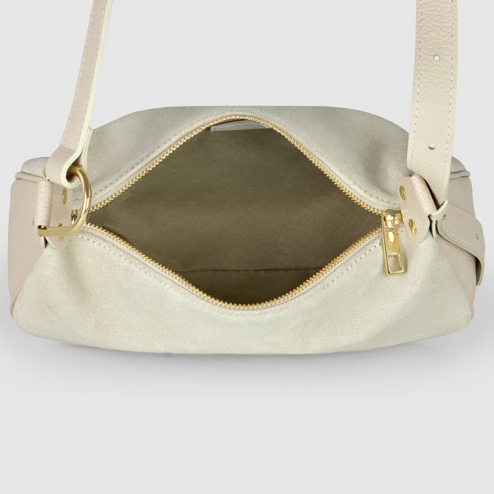 Italian Genuine Suede Crossbody Bag 242265 TAKEASY