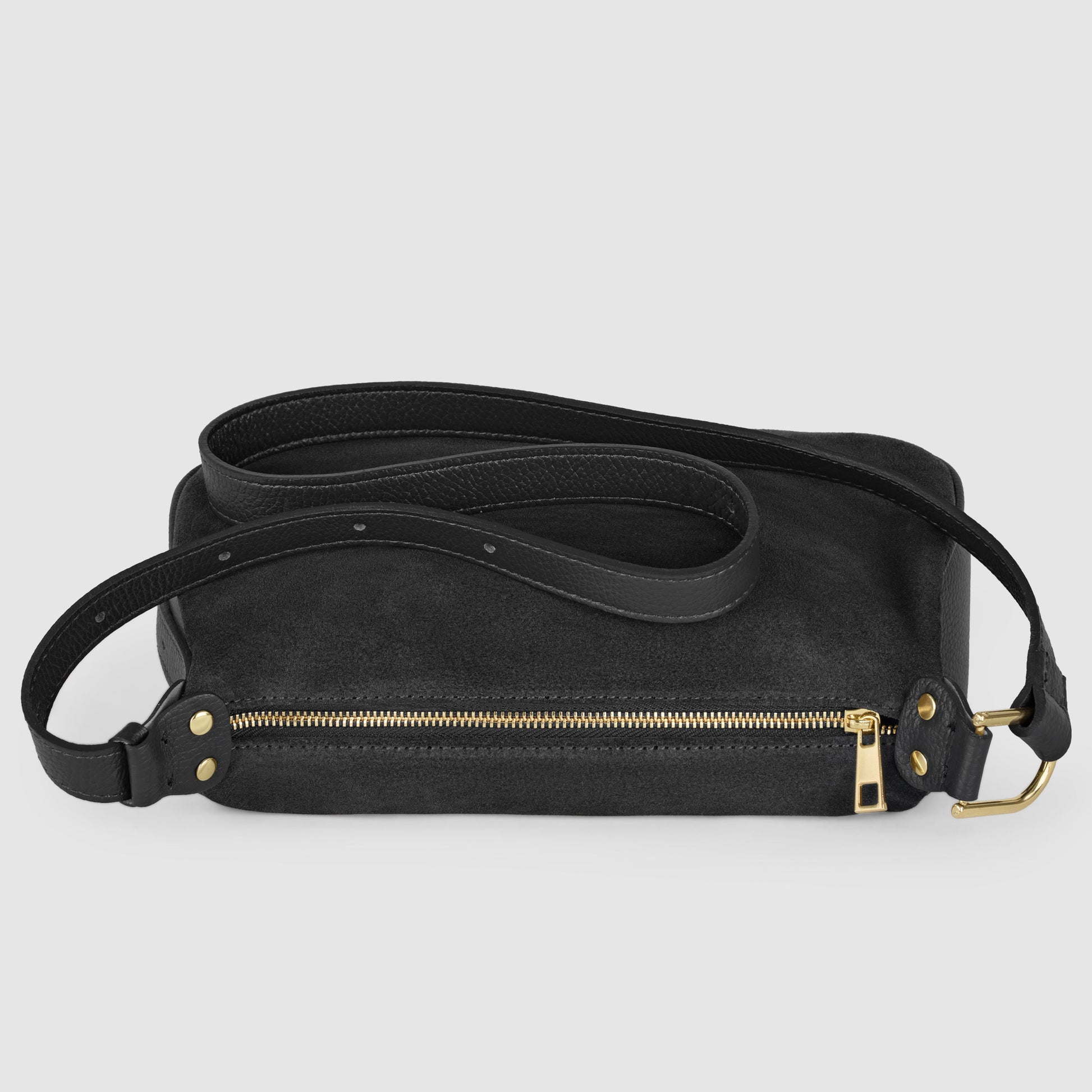 Italian Genuine Suede Crossbody Bag 242265 TAKEASY