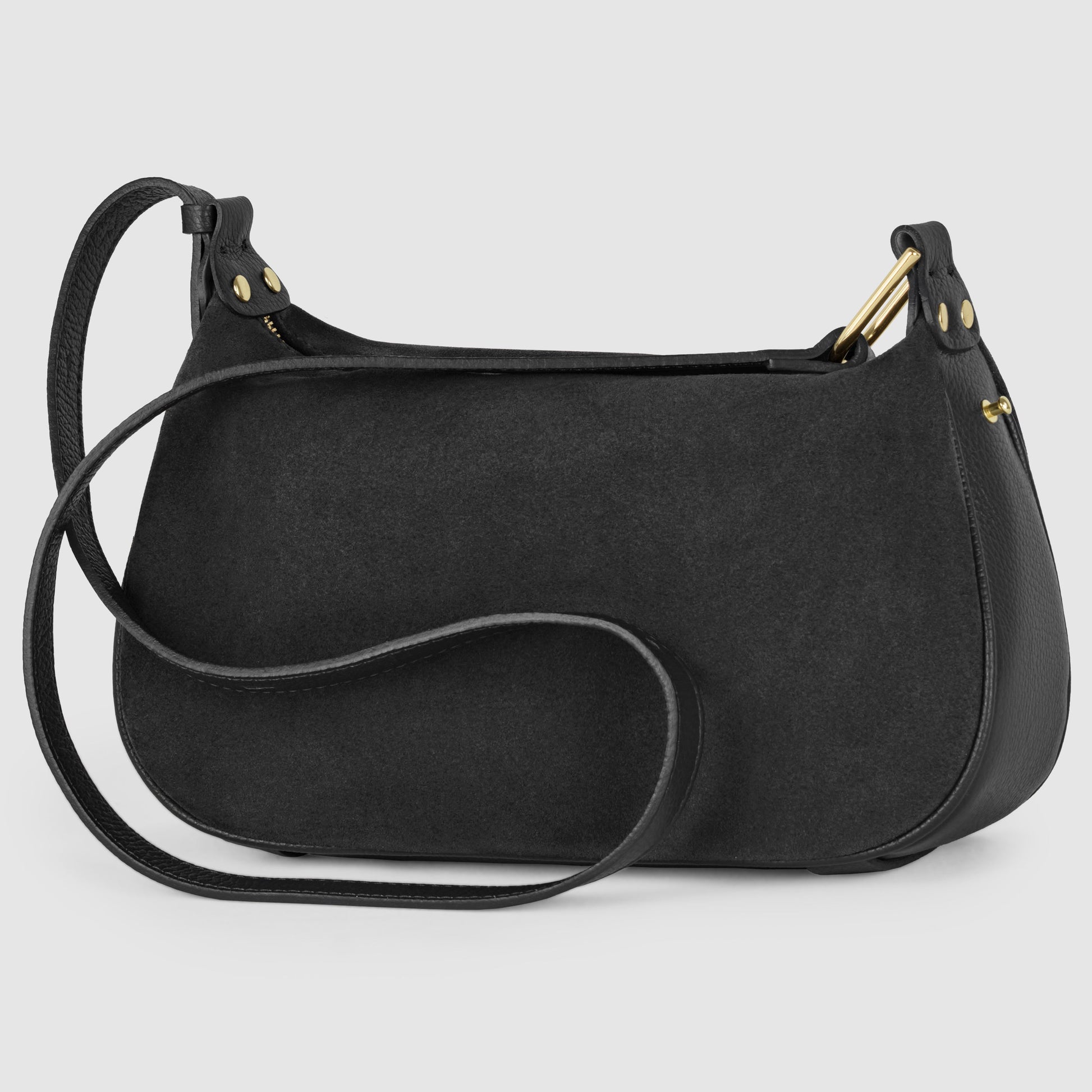 Italian Genuine Suede Crossbody Bag 242265 TAKEASY