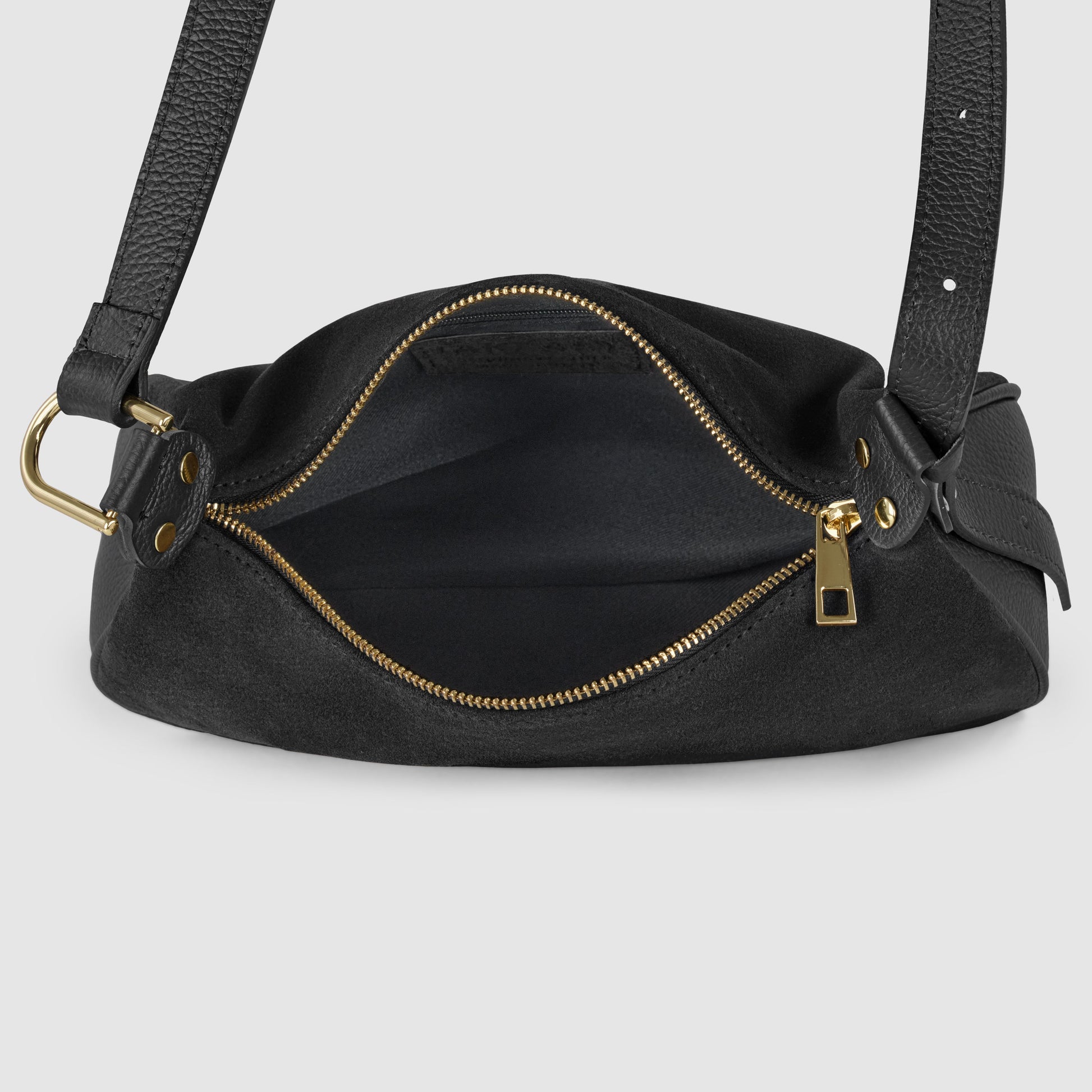 Italian Genuine Suede Crossbody Bag 242265 TAKEASY