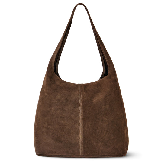 Italian Genuine Suede Hobo Bag 011943 TAKEASY